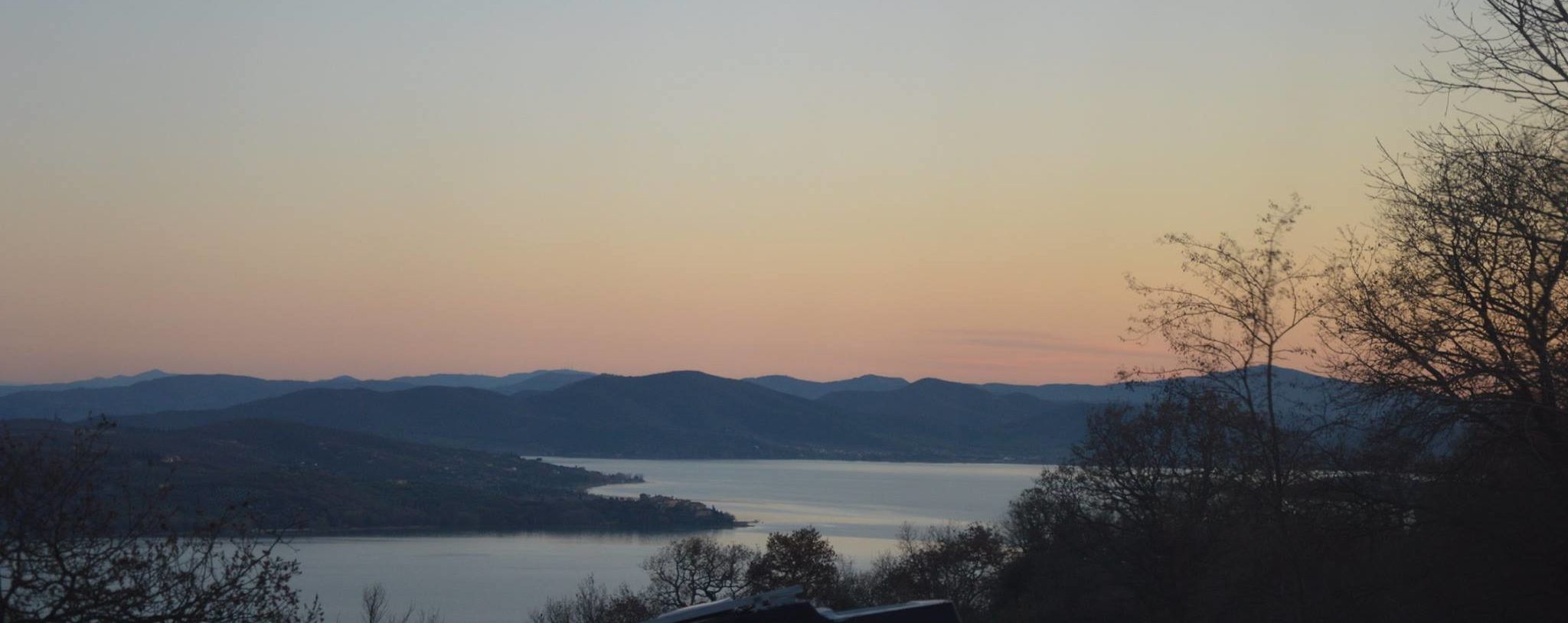 veduta del lago Trasimeno